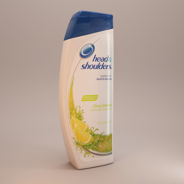 3d head shoulders shampoo model - head and shoulders shampoo by Stubborn3D